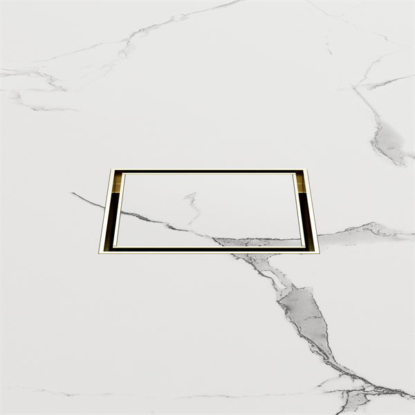 Nero NRFW006BG Tile Insert Floor Waste 50mm Outlet - Brushed Gold