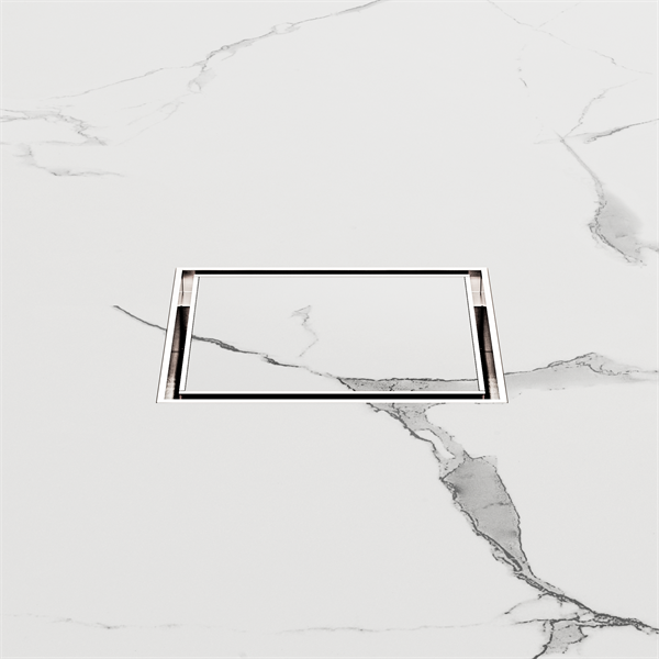 Nero NRFW006BN Tile Insert Floor Waste 50mm Outlet - Brushed Nickel