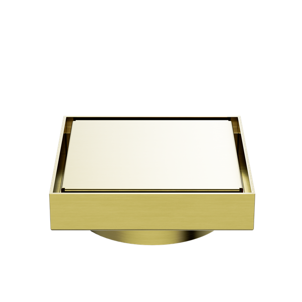 Nero NRFW008BG Tile Insert Floor Waste 100mm Outlet - Brushed Gold