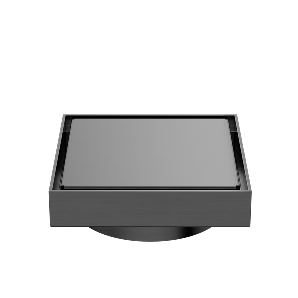 Nero NRFW008GM Tile Insert Floor Waste 100mm Outlet - Gunmetal Grey