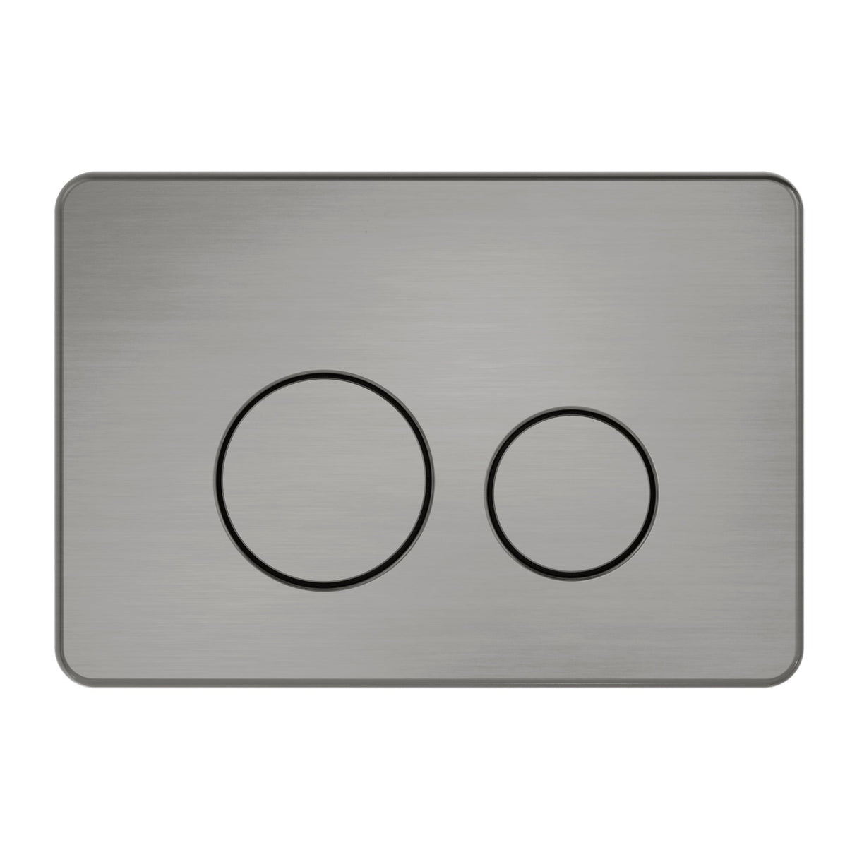 Nero NRPL001GR In Wall Toilet Push Plate - Graphite