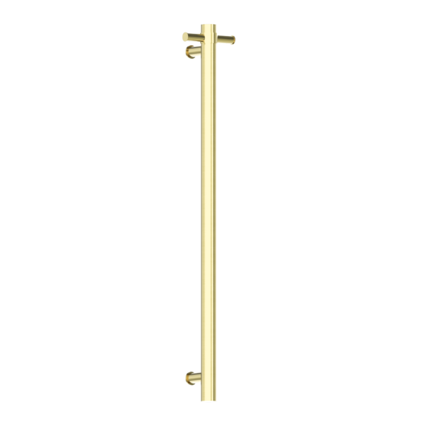 Nero NRV900HBG Heated Vertical Towel Rail - Brushed Gold