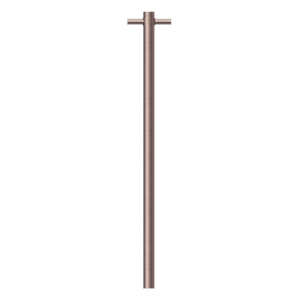 Nero NRV900HBZ Heated Vertical Towel Rail - Brushed Bronze