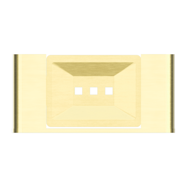 Nero NR9081BG Bianca Soap Dish Holder - Brushed Gold