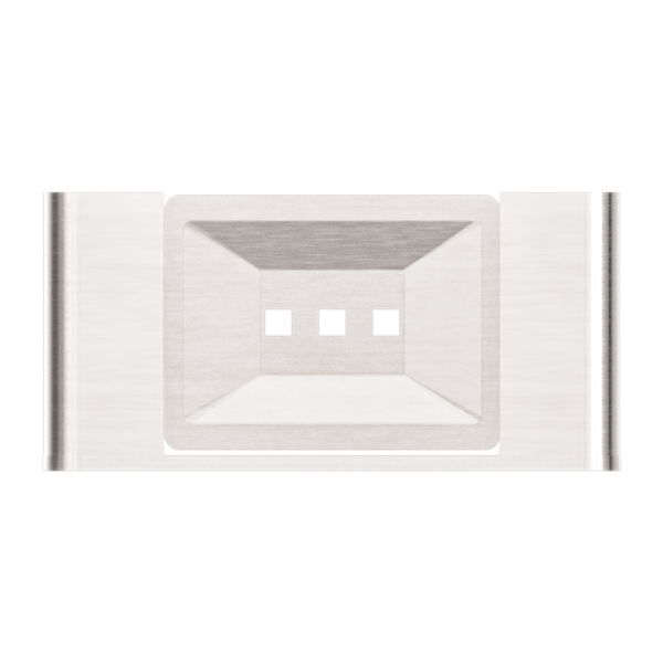 Nero NR9081BN Bianca Soap Dish Holder - Brushed Nickel