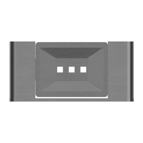 Nero NR9081GM Bianca Soap Dish Holder - Gunmetal Grey