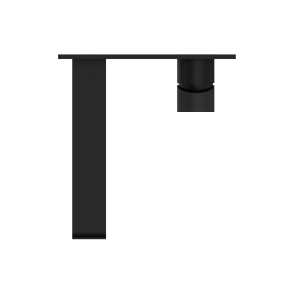 Nero Bianca Wall Basin/Bath Mixer - Matte Black