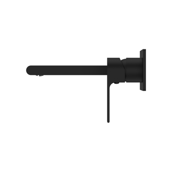 Nero Bianca Wall Basin/Bath Mixer - Matte Black