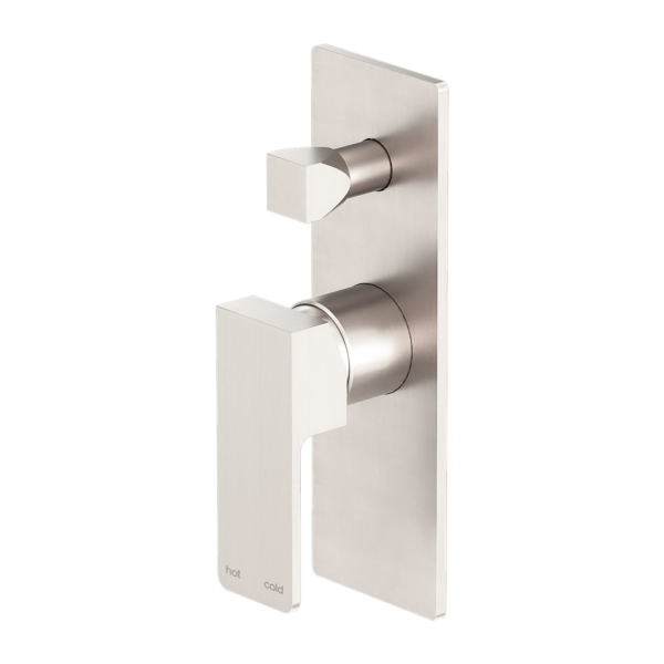 Nero NR301509ABN Celia Shower Mixer With Diverter - Brushed Nickel