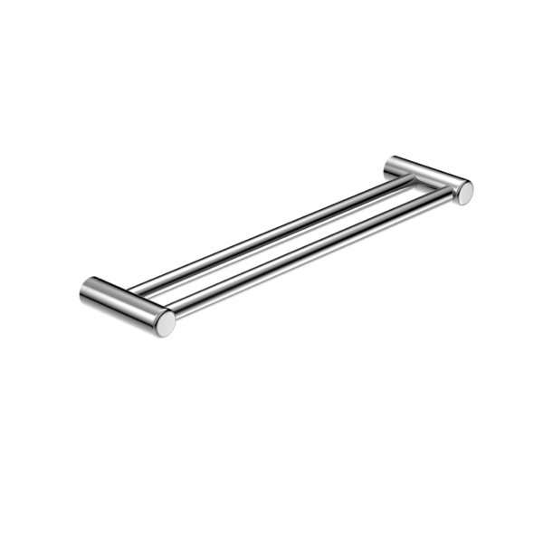 Nero Mecca Care 25mm Double Towel Grab Rail - Chrome