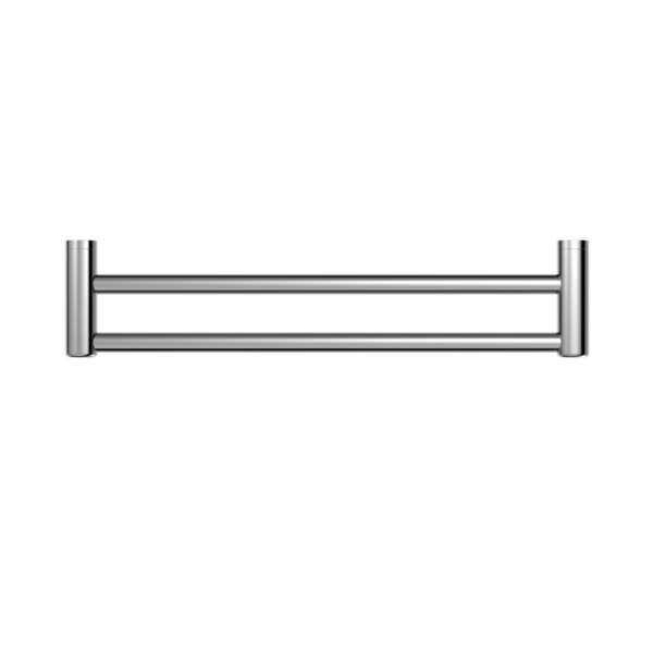 Nero Mecca Care 25mm Double Towel Grab Rail - Chrome