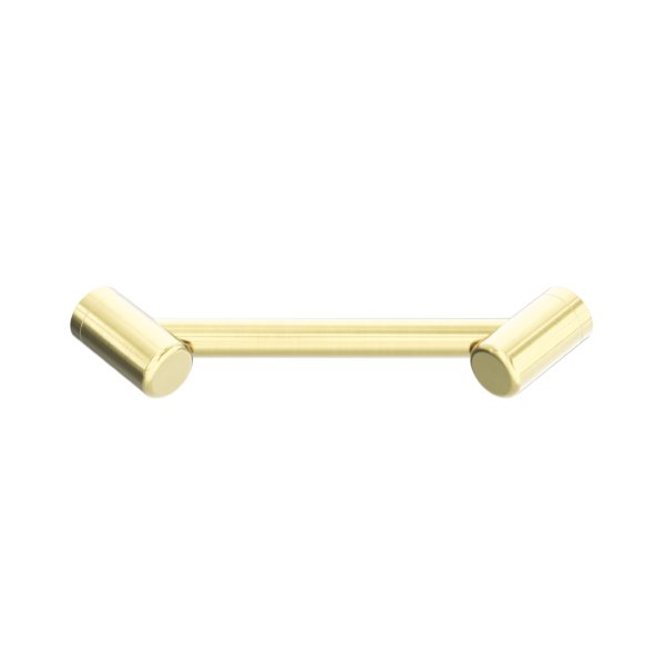 Nero NRCR2508WBG Mecca Care 25mm Footrest Corner Grab Rail 215mm - Brushed Gold