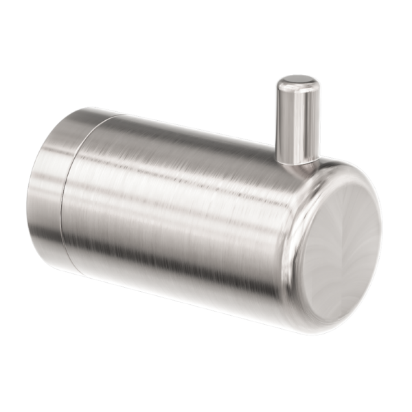 Nero NRCR2582BN Mecca Care 25mm Wall Hook - Brushed Nickel