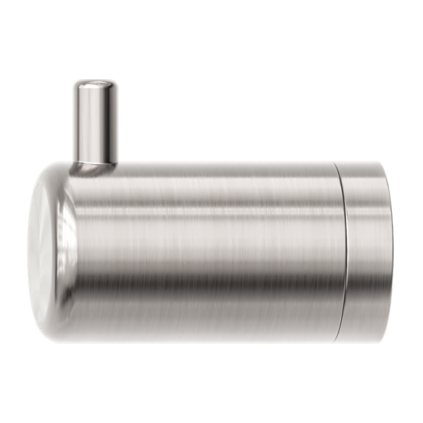 Nero NRCR2582BN Mecca Care 25mm Wall Hook - Brushed Nickel