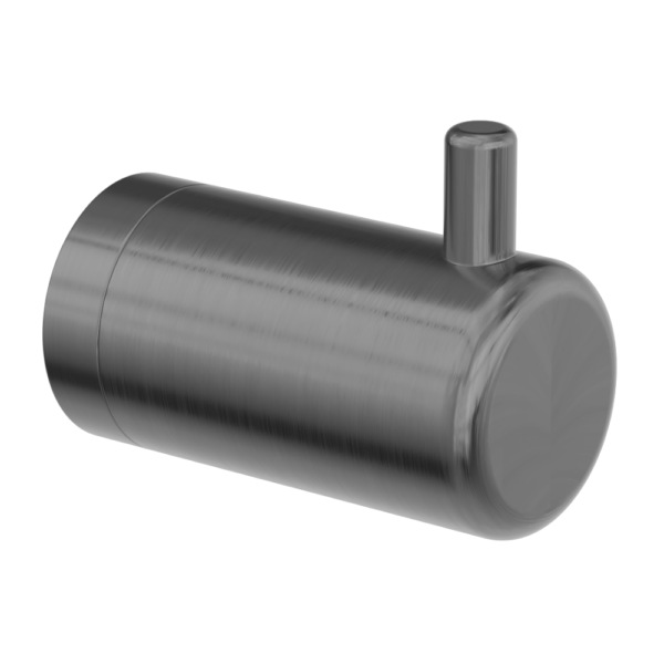 Nero NRCR2582GM Mecca Care 25mm Wall Hook - Gunmetal