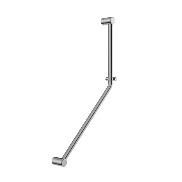 Nero NRCR3245DCH Mecca Care 32mm Ambulant 45 Degree Bent Tube Grab Rail - Chrome
