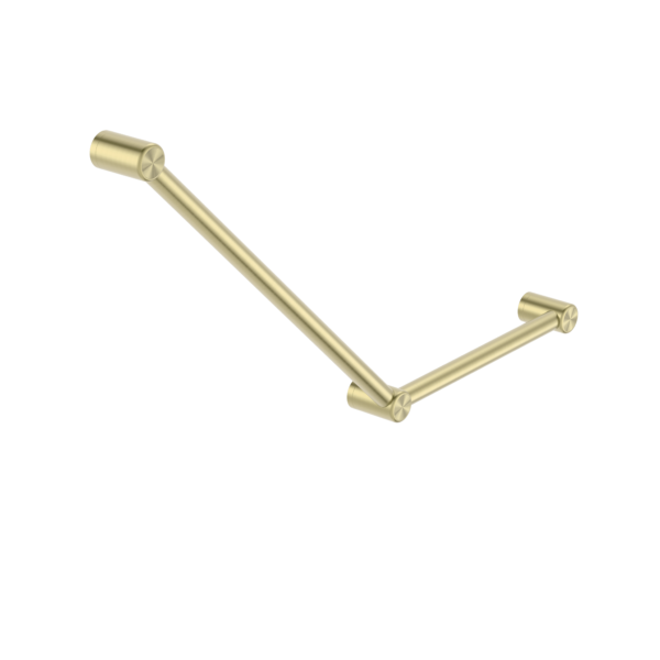 Nero Mecca Care 32mm Ambulant Toilet Grab Rail - Brushed Gold
