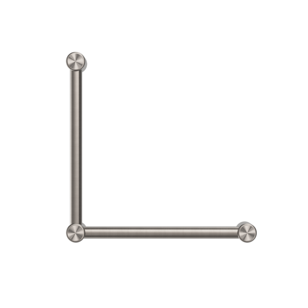 Nero Mecca Care 32mm Ambulant Toilet Grab Rail - Brushed Nickel