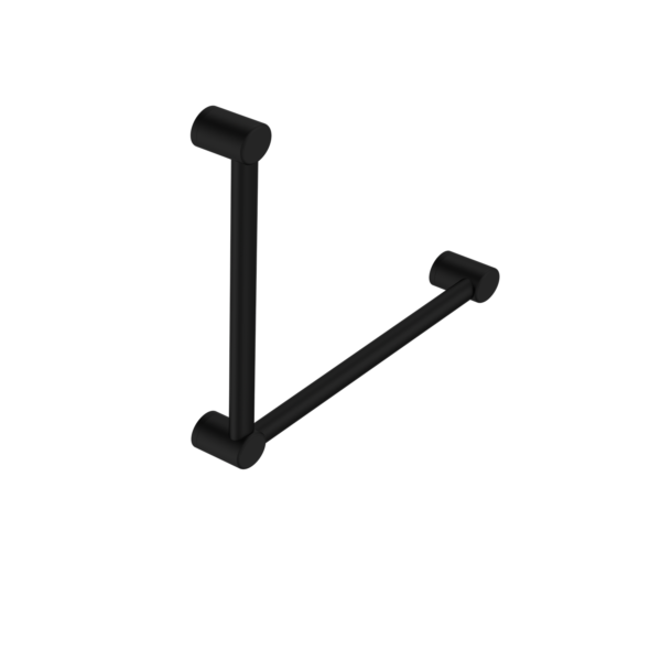 Nero Mecca Care 32mm Ambulant Toilet Grab Rail - Matte Black