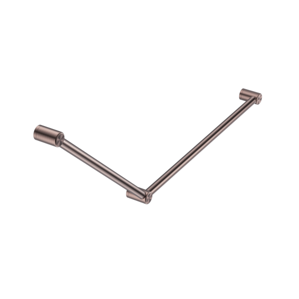 Nero Mecca Care 32mm DDA Grab Rail Set - Brushed Bronze