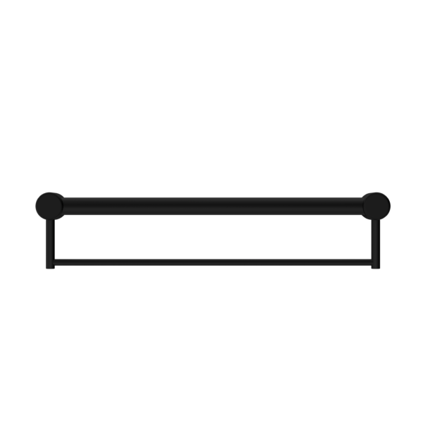 Nero Mecca Care 32mm Grab Rail with Towel Holder - Matte Black
