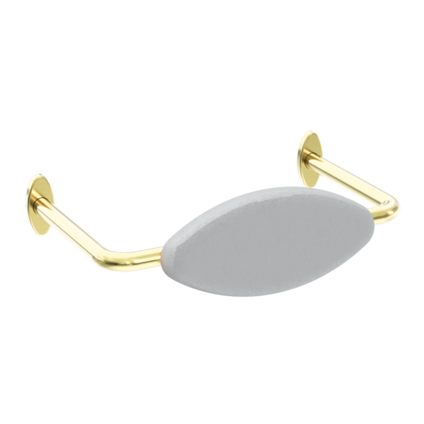 Nero NRCR0001BG Mecca Care DDA Toilet Backrest - Brushed Gold