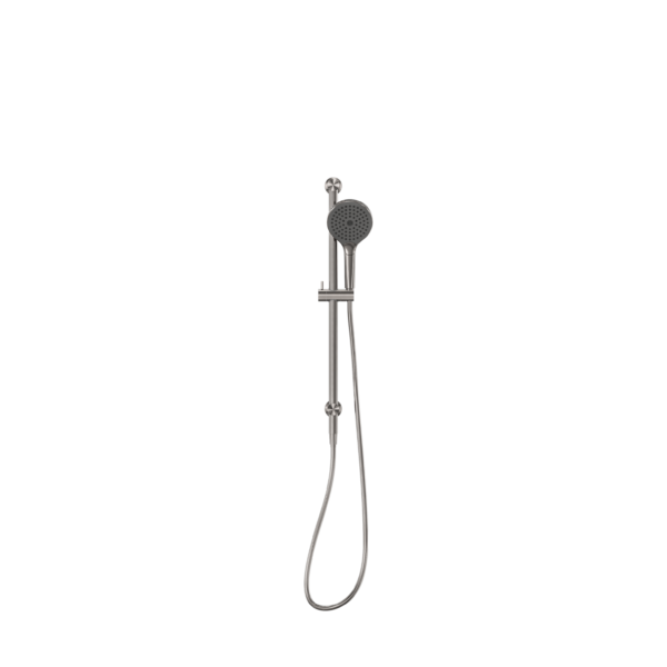 Nero NR221905GBN Mecca Rail Shower with Air Shower II - Brushed Nickel