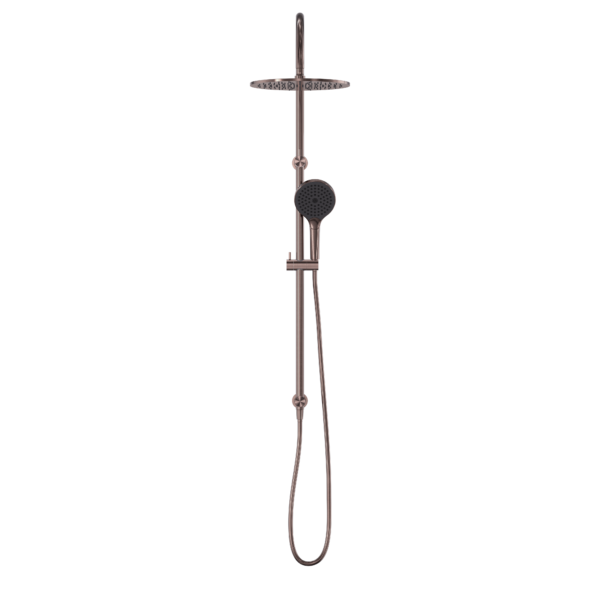 Nero NR221905HBZ Mecca Twin Shower with Air Shower II - Brushed Bronze