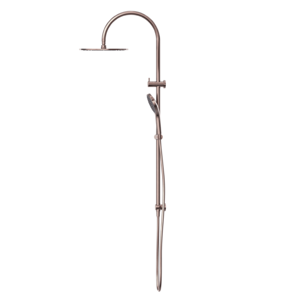 Nero NR221905HBZ Mecca Twin Shower with Air Shower II - Brushed Bronze