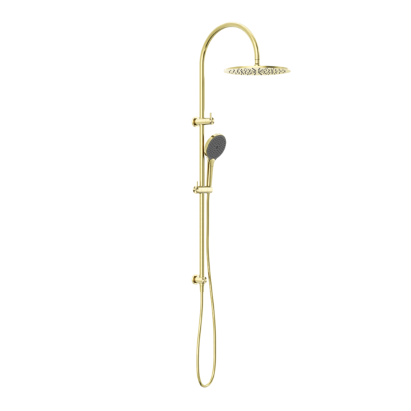 Nero NR221905HBG Mecca Twin Shower with Air Shower II - Brushed Gold