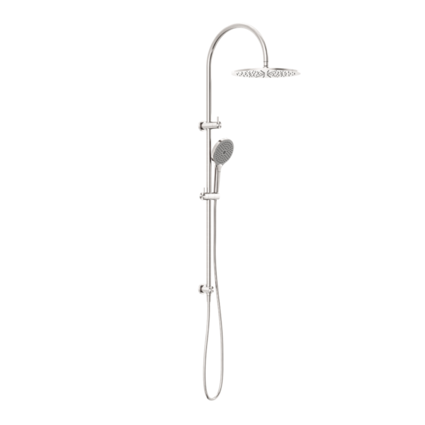 Nero NR221905HBN Mecca Twin Shower with Air Shower II - Brushed Nickel