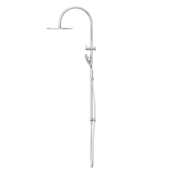 Nero NR221905HBN Mecca Twin Shower with Air Shower II - Brushed Nickel