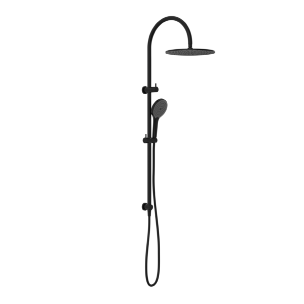 Nero NR221905HMB Mecca Twin Shower with Air Shower II - Matte Black