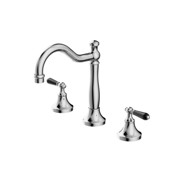 Nero York Basin Set - Chrome