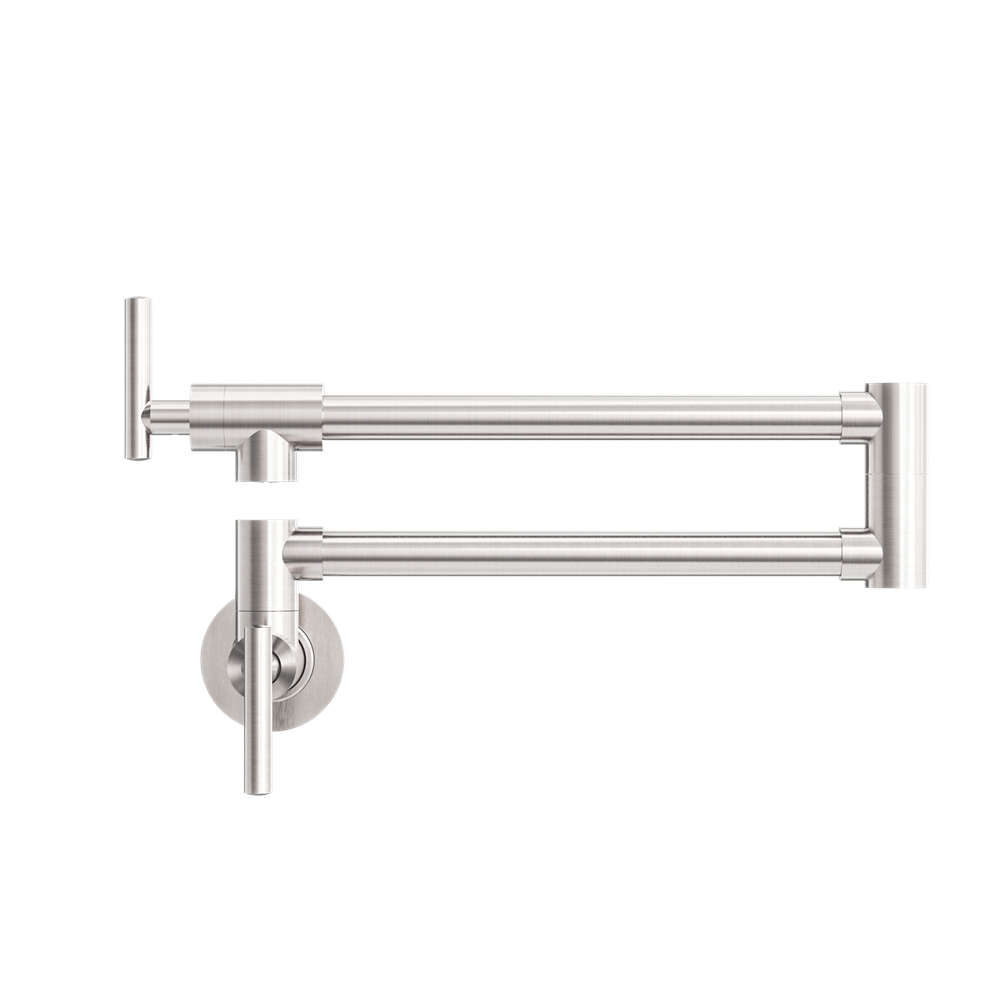 Nero NR162203BN ZEN 316L Stainless Steel Pot Filler - Brushed Nickel