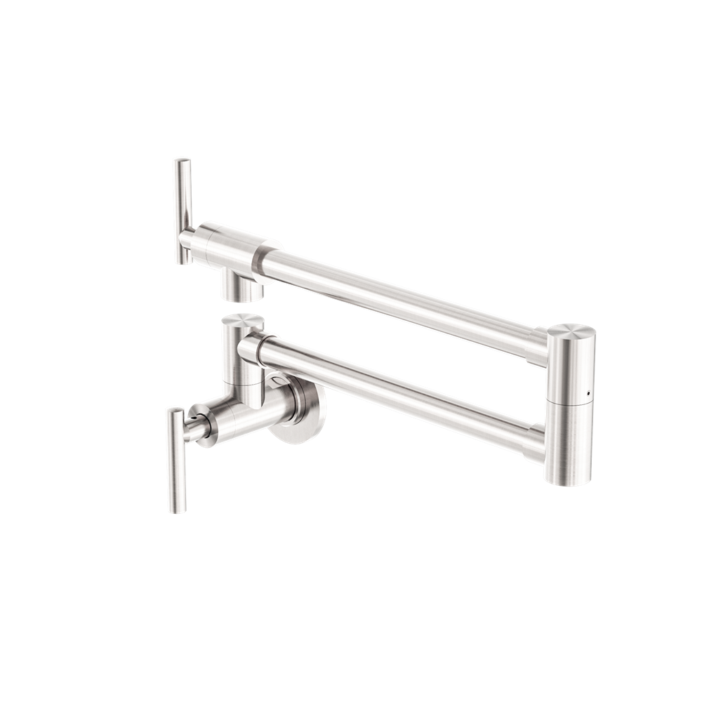Nero NR162203BN ZEN 316L Stainless Steel Pot Filler - Brushed Nickel