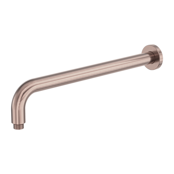 Nero NR509BZ ZEN Round Shower Arm - Brushed Bronze