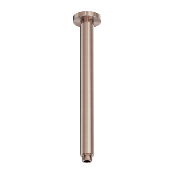 Nero NR510BZ ZEN SS316L Round Ceiling Arm - Brushed Bronze