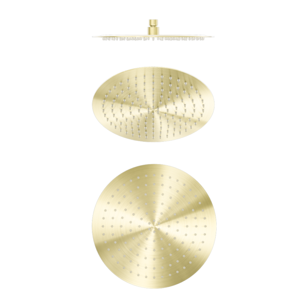 Nero NR508041BG ZEN SS316L Round Shower Head - Brushed Gold