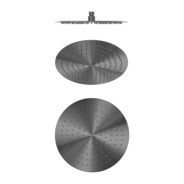 Nero NR508041GR ZEN SS316L Round Shower Head - Graphite