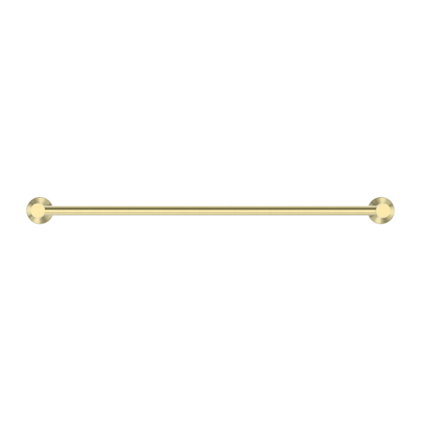 Nero Mecca Single Towel Rail - Brushed Gold