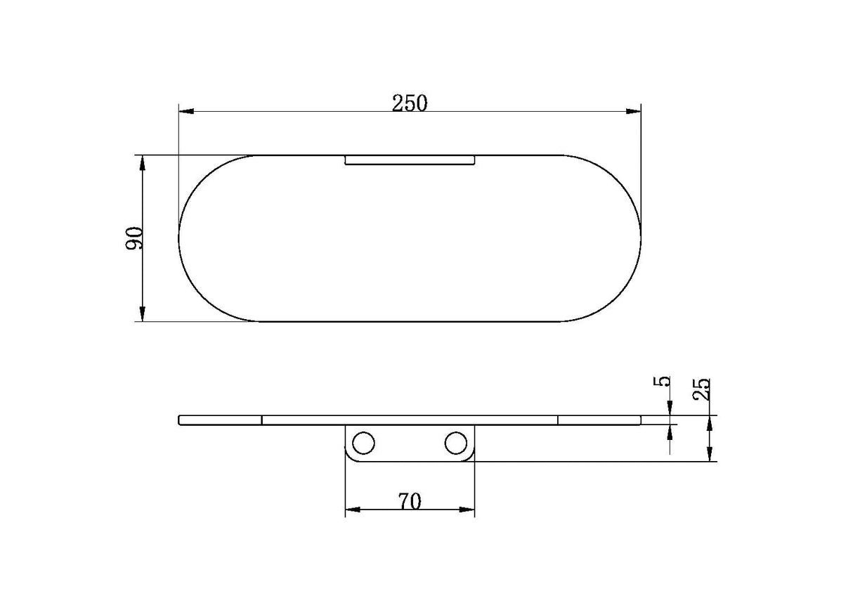 Nero NR1681BG ZEN SS316L Soap Dish Holder - Brushed Gold
