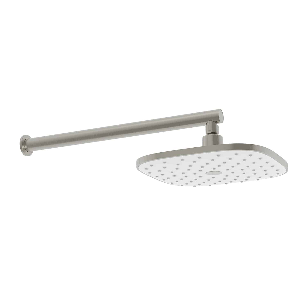 Greens Corban Wall Shower, PVD Brushed Nickel, 193001BN
