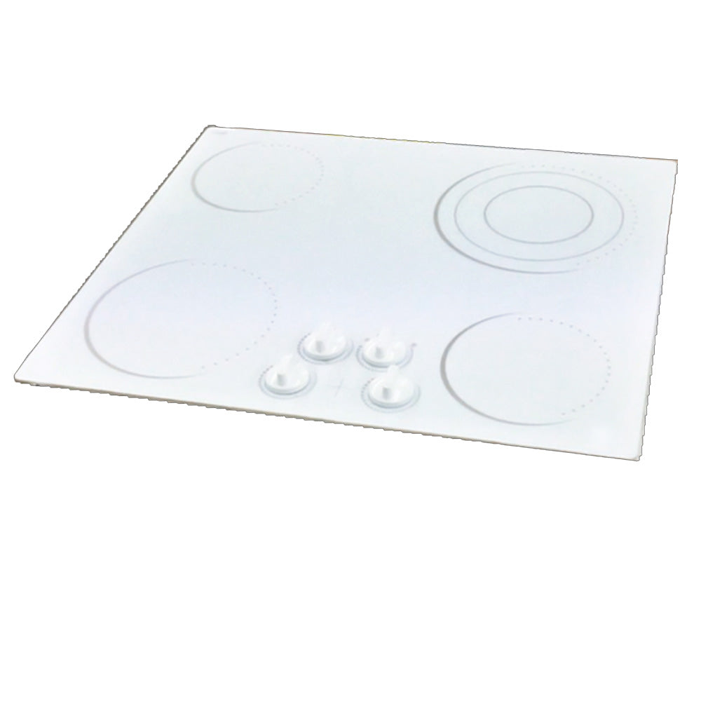 Omega OA2609W White 60cm Electric Cooktop
