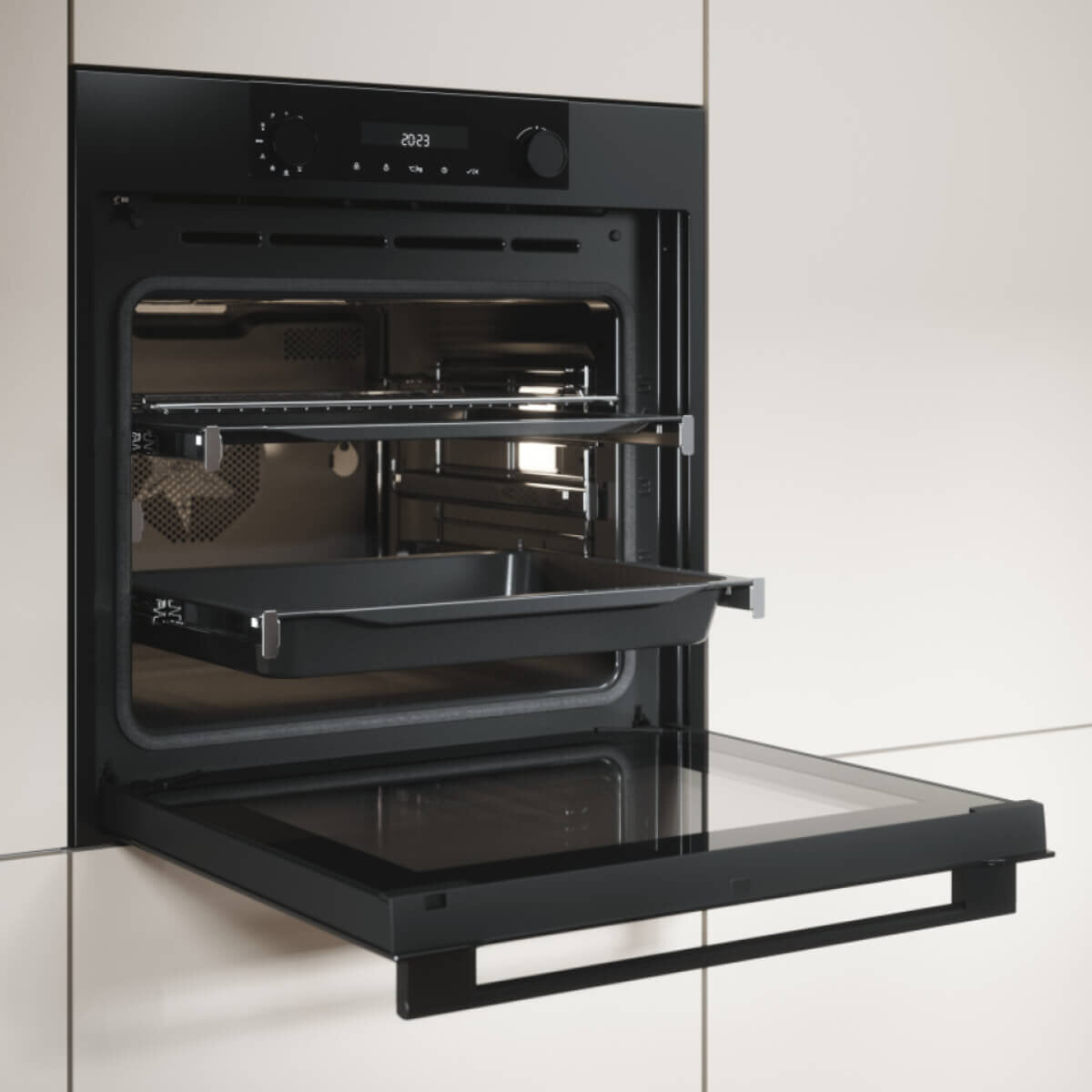 ASKO 60cm Pyrolytic Craft Built-In Oven Graphite Black OP8637A1 - Factory Seconds