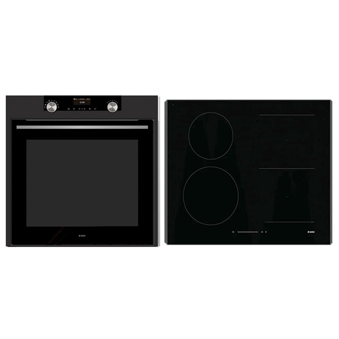 ASKO AO04 Bundle OP8664A 60cm Pyrolytic Oven & HI1621G 60cm Induction Cooktop - Factory Seconds