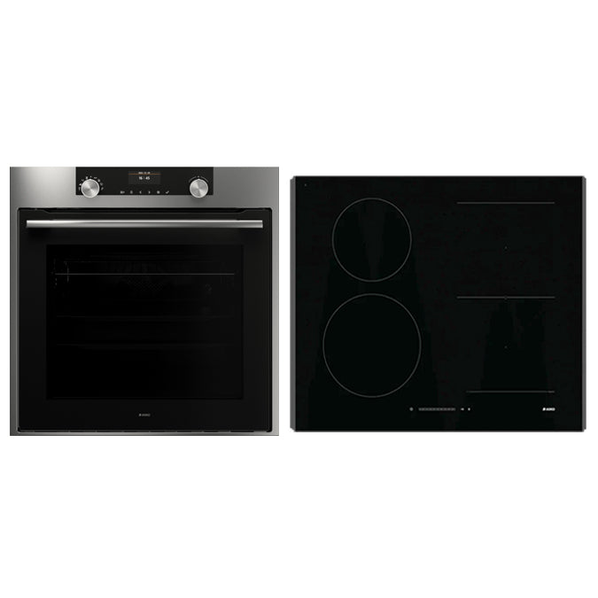 ASKO AO02 Bundle OP8664S 60cm Pyrolytic Oven & HI1621G 60cm Induction Cooktop - Factory Seconds