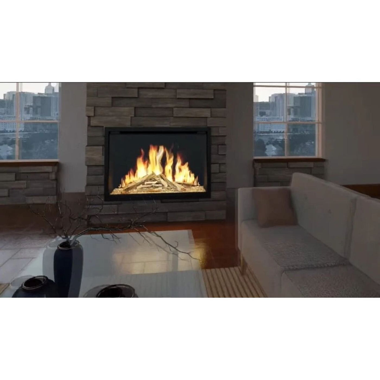 Modern Flames OR26-TRAD-INT Orion 26" Traditional Heliovision Fireplace Zip or pay nothing today with ⓘ