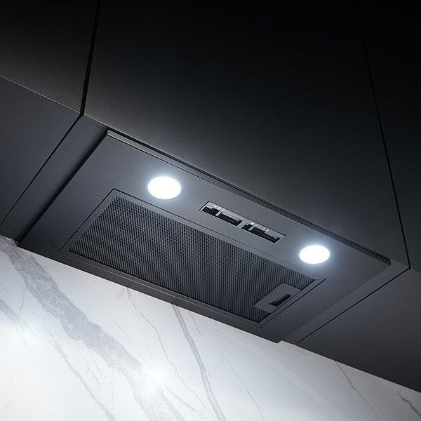 Omega Oru52Mb 52Cm Undermount Rangehood Matte Black - Special Order Rangehoods