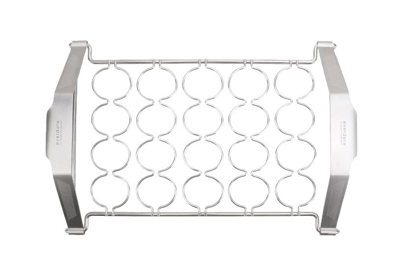Everdure HBOYSRPDQ Heston Quantum Steel Range Oyster Rack
